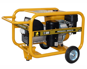 E 5000 - generator monofazat (benzina)